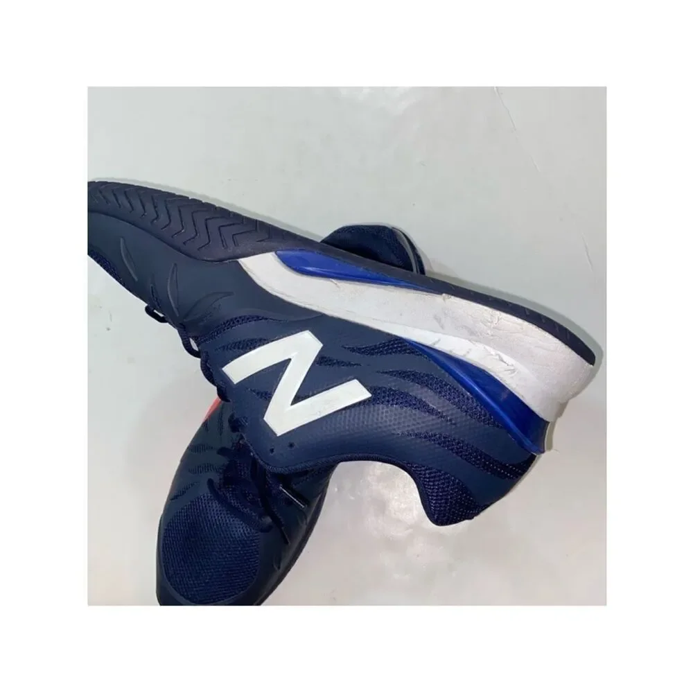 New Balance Men's Navy and Coral Athletic Running Sneakers Size 13 US